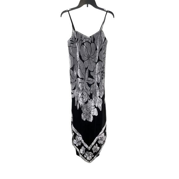 Joseph Ribkoff Dresses & Skirts - Joseph Ribkoff Women's Dress Midi Lined Floral Strappy Hanky V-Neck Sleeveless 6